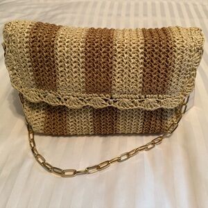 Shiraleah Chicago Woven Shoulder Bag